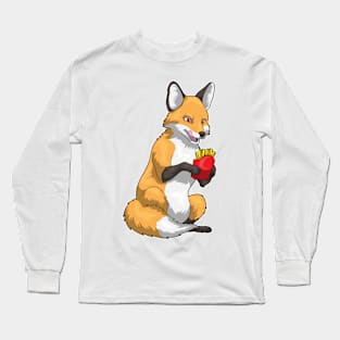 Fox French fries Long Sleeve T-Shirt